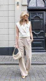 Prachtige beige pantalon Anna van Toor maat L, Kleding | Dames, Broeken en Pantalons, Maat 38/40 (M), Anna van Toor, Beige, Ophalen of Verzenden