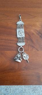 Zilveren horloge ketting chateleine in gebruikte staat., Ophalen of Verzenden