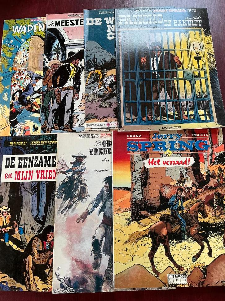 Jerry Spring, Boeken, Stripboeken, Gelezen, Meerdere stripboeken, Ophalen of Verzenden