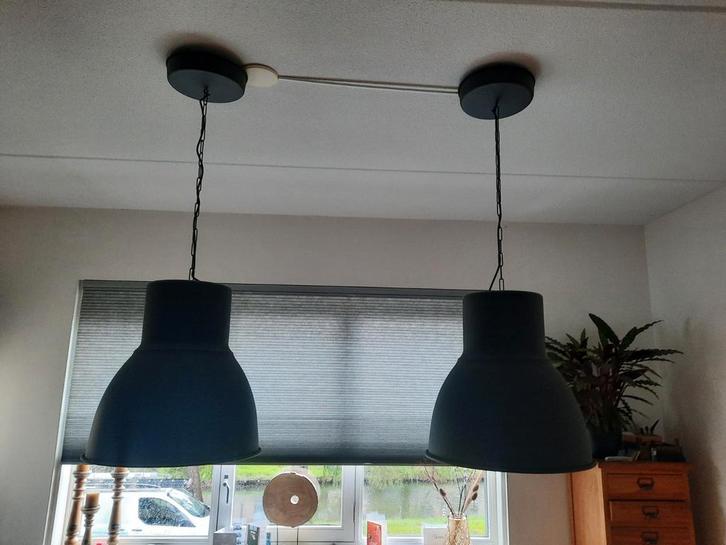 IKEA hanglampen set Hektar, Huis en Inrichting, Lampen | Hanglampen, Zo goed als nieuw, Minder dan 50 cm, Metaal, Ophalen