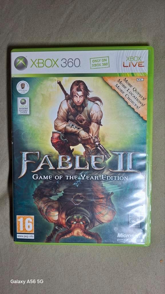 Fable II (2) goty edition xbox 360, Spelcomputers en Games, Games | Xbox 360, Zo goed als nieuw, 1 speler, Ophalen of Verzenden