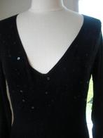 BANDOLERA trui zwart met pailletten kraaltjes maat M, Maat 38/40 (M), Zwart, Ophalen of Verzenden, Zo goed als nieuw