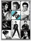 ELVIS PRESLEY 9-dlg. MAGNETEN-Setje., Ophalen of Verzenden, Nieuw, Foto of Kaart