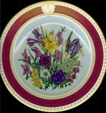 Royal Mosa Maastricht Porseleinen herdenkingsbord 1984 beschikbaar voor biedingen