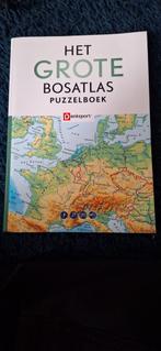Peter Vroege - Denksport Het Grote Bosatlas Puzzelboek, Boeken, Fotograferen en Filmen, Ophalen of Verzenden, Zo goed als nieuw