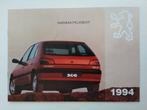 Folder PEUGEOT 1994 - 605, 405, 306, 205, 106., Boeken, Auto's | Folders en Tijdschriften, Nieuw, Peugeot, Ophalen of Verzenden