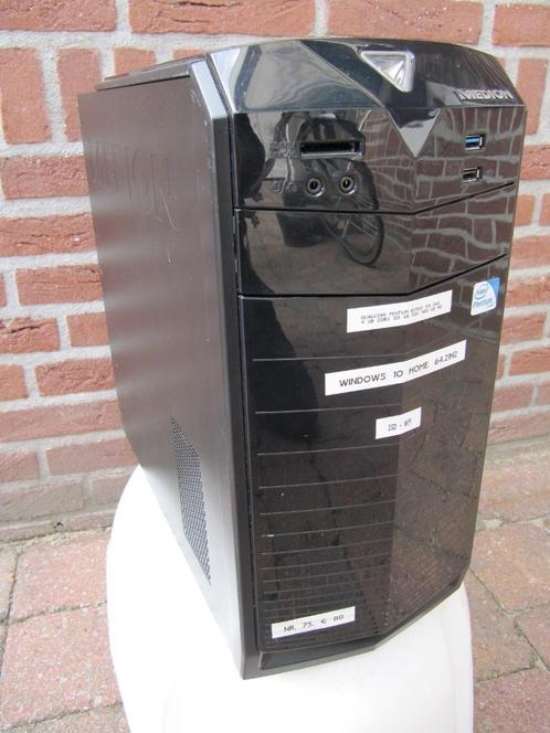 (NR.75)DualCore Intel pentium E5700.3,0 Ghz.4 GB,SSD,500 HDD, Computers en Software, Computerbehuizingen, Zo goed als nieuw, Ophalen of Verzenden