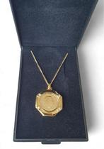 Vergulde 1 cent Juliana-hanger met ketting, Postzegels en Munten, Munten | Nederland, Ophalen of Verzenden, Koningin Juliana, 1 cent