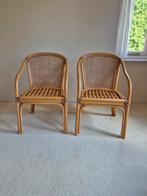 Rotan Stoelen - Set van 2, Ophalen, Gebruikt, Twee, Bruin