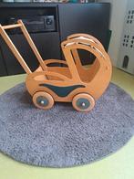 Houten poppenwagen, Kinderen en Baby's, Speelgoed | Houten speelgoed, Ophalen of Verzenden, Zo goed als nieuw