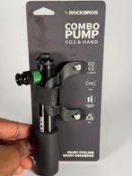 ROCKBROS Combo Fietspomp – CO2 & Hand – Aluminium CNC, Verzenden, Zo goed als nieuw
