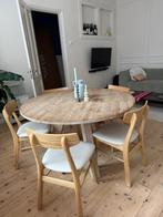 Stoelen, Ophalen, Zo goed als nieuw, Bruin, Vijf, Zes of meer stoelen