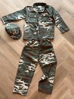 Stoer soldaten kostuum maat 140, Ophalen of Verzenden, Zo goed als nieuw, 134 t/m 140, Jongen of Meisje