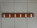 Vintage retro kapstok, Wandkapstok, Gebruikt, Ophalen of Verzenden, Minder dan 100 cm
