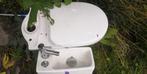 Wc met ingebouwde kraan, Doe-het-zelf en Verbouw, Sanitair, Ophalen, Gebruikt, Toilet