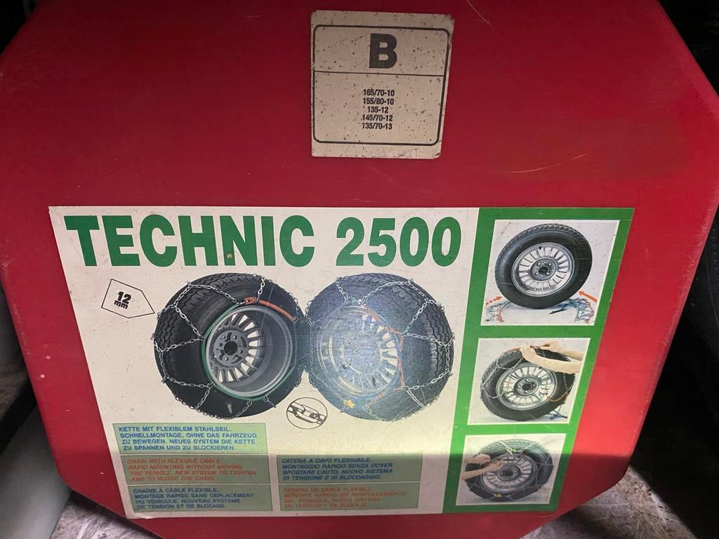 Technic 2500 Sneeuwkettingen voor oude MINI COOPER, Auto diversen, Sneeuwkettingen, Zo goed als nieuw, Ophalen of Verzenden