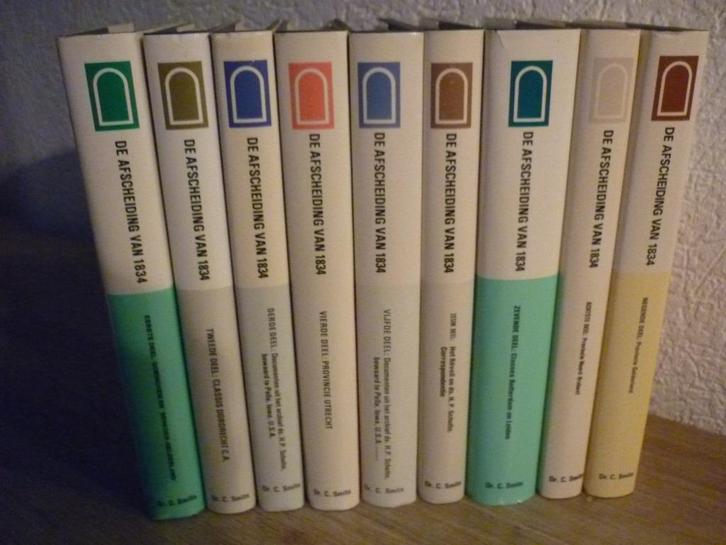 Complete serie van dr. C. Smits over De Afscheiding van 1834, Boeken, Godsdienst en Theologie, Zo goed als nieuw, Christendom | Protestants