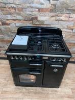 Luxe Falcon Classic 5 pits met 3 ovens zwart 90 cm, Witgoed en Apparatuur, Fornuizen, 60 cm of meer, 5 kookzones of meer, Vrijstaand