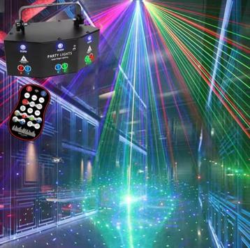 9 eye RGB 400 mW laser en RGBW LED DMX lichteffect beschikbaar voor biedingen