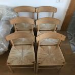 6 Mobler Borge Mogensen J-39 stoel Shaker Vintage jaren 60, Huis en Inrichting, Stoelen, Ophalen, Gebruikt, Bruin, Nvt