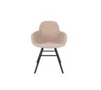 Zuiver Albert Kuip Soft Armstoel Beige Set van 2 | €538, nu, Huis en Inrichting, Stoelen, Overige kleuren, Nieuw, Ophalen of Verzenden