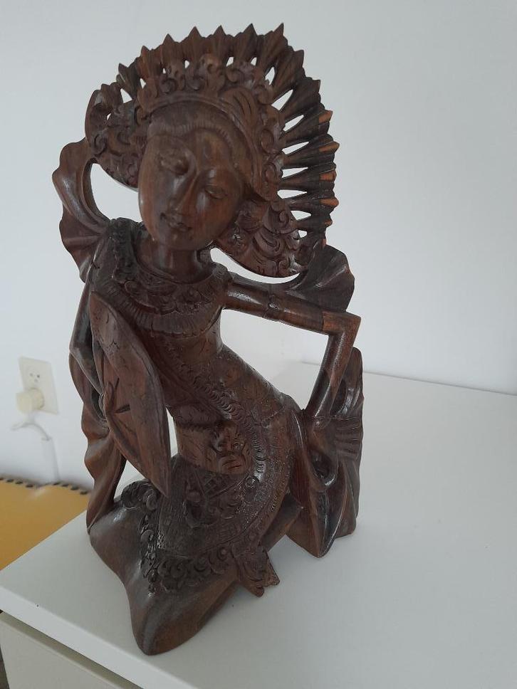 Balinese danseres., Antiek en Kunst, Kunst | Niet-Westerse kunst, Ophalen of Verzenden