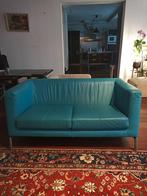 Leren bank - 150x90 cm, Ophalen, Gebruikt, 150 tot 200 cm, Tweepersoons