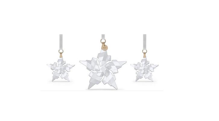 Swarovski nieuw kerst ster set 2021, Verzamelen, Swarovski, Zo goed als nieuw, Figuurtje, Ophalen of Verzenden