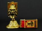 Antieke luciferhouder mythologisch figuur merk Carpe Diem, Ophalen of Verzenden