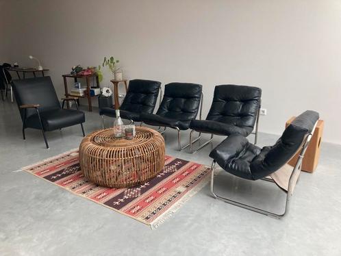 Pixi van Gillis retro zetels in nette staat, Huis en Inrichting, Banken | Complete zithoeken, Zo goed als nieuw, Ophalen
