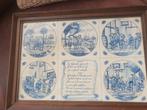 Delfts blauw tegeltableau ⁸, Antiek en Kunst, Ophalen of Verzenden