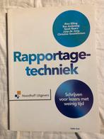 Rapportage-techniek Elling Andeweg, Boeken, Studieboeken en Cursussen, Ophalen, Nieuw