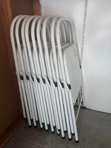 9 Witte Yogastoelen - Perfect voor Yoga Practice beschikbaar voor biedingen