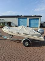 Grand 340 Golden Line rib inclusief pega trailer, Gebruikt, Benzine, Minder dan 70 pk, Overige materialen