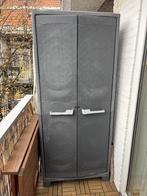 Keter Moby hoge balkonkast – 4 planken – antraciet, Tuin en Terras, Ophalen, Gebruikt, Kunststof, Containerberging