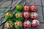 Disney mickey/minnie mouse kerstballen, Ophalen of Verzenden, Mickey Mouse, Beeldje of Figuurtje