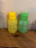 Tupperware fles kikker en leeuw per stuk te koop, Ophalen of Verzenden, Nieuw, Geel, Beker of Kan