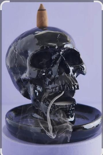 Halloween Schedel Wierookhouder beschikbaar voor biedingen