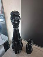 2 vintage poedelflessen, Ophalen of Verzenden