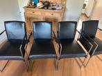 Bert Plantagie eetkamerstoelen Clark, Huis en Inrichting, Stoelen, Ophalen, Zwart, Zo goed als nieuw, Metaal