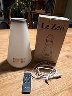 Le Zen Speaker Lamp - Sfeerverlichting & Muziek, Ophalen of Verzenden, Zo goed als nieuw, Kunststof, Minder dan 50 cm