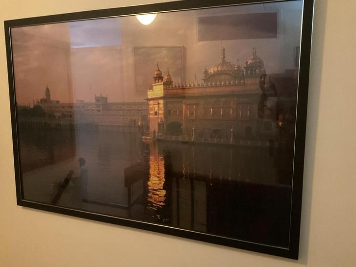 Foto De Gouden Tempel te Amritsar (India) Francois Fontaine, Antiek en Kunst, Kunst | Tekeningen en Foto's, Ophalen