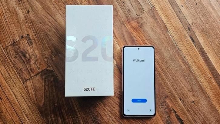 Samsung S20 FE Lavender 128GB - Krasvrij - SM-G780G/DS, Telecommunicatie, Mobiele telefoons | Samsung, Zo goed als nieuw, Galaxy S20