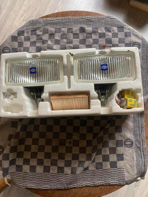 Oldtimer 1 Hella set type 173 witte mistlampen, Auto-onderdelen, Verlichting, Nieuw, Ophalen of Verzenden