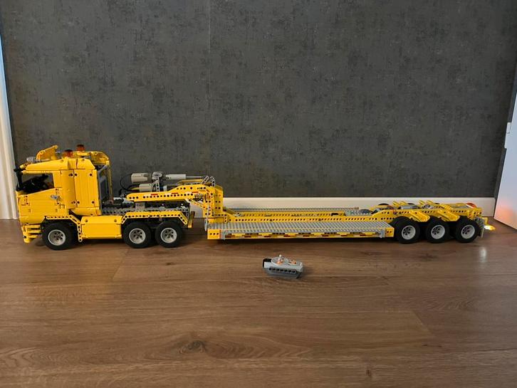 Lego technic moc rc zwaar transport combinatie rc truck, Kinderen en Baby's, Speelgoed | Duplo en Lego, Zo goed als nieuw, Lego