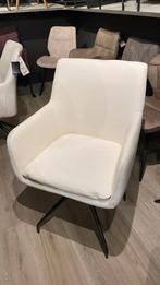 Nouvion 5 x stoel santiago draaibaar, Ophalen, Wit, Zo goed als nieuw, Stof