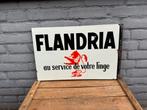 FLANDRIA oud emaille reclamebord, Antiek en Kunst, Ophalen
