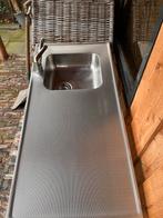 Gegalvaniseers aanrechtblad, Tuin en Terras, Ophalen, Zo goed als nieuw, Gas