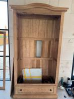 Gezandstraalde Eiken Vitrinekast, Antiek en Kunst, Ophalen