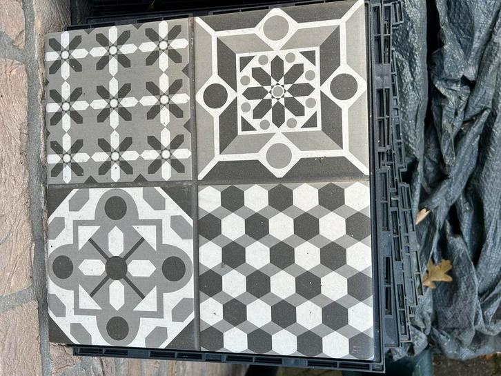 Ikea terras tegels, Tuin en Terras, Tegels en Klinkers, Zo goed als nieuw, Terrastegels, Beton, Ophalen